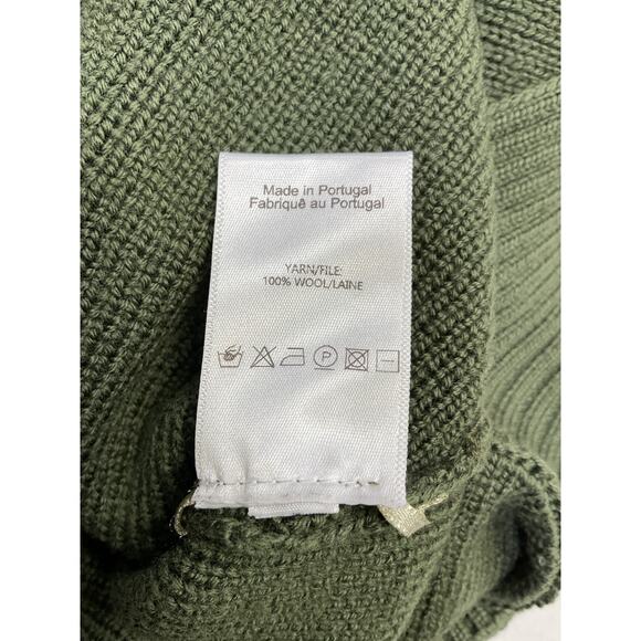 Simone Rocha 'Button-Detailed' Green Wool Sweater Size S - Picture 5 of 5